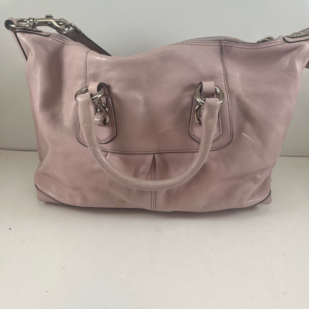 Coach Pink Shoulder Bag
